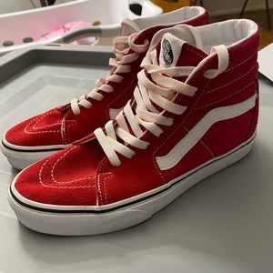 red high top vans
